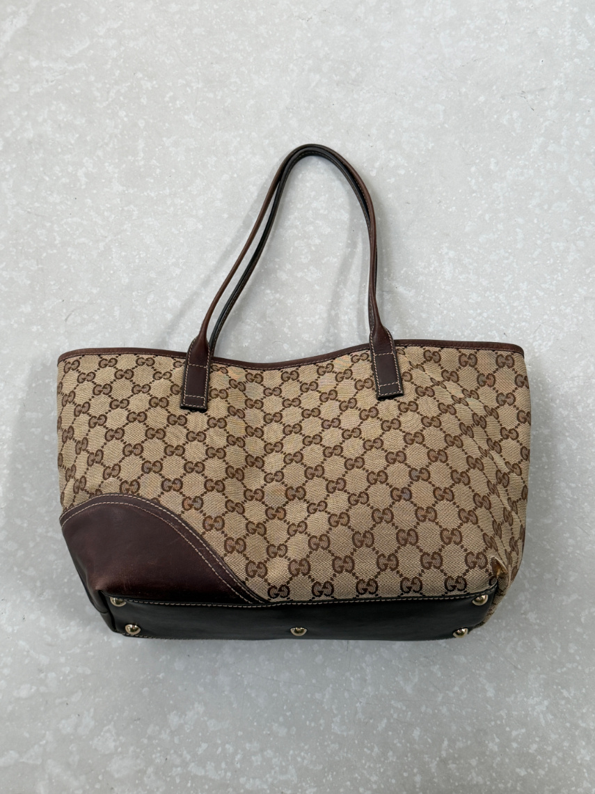 RR ARCHIVE Gucci GG Canvas Tote Bag