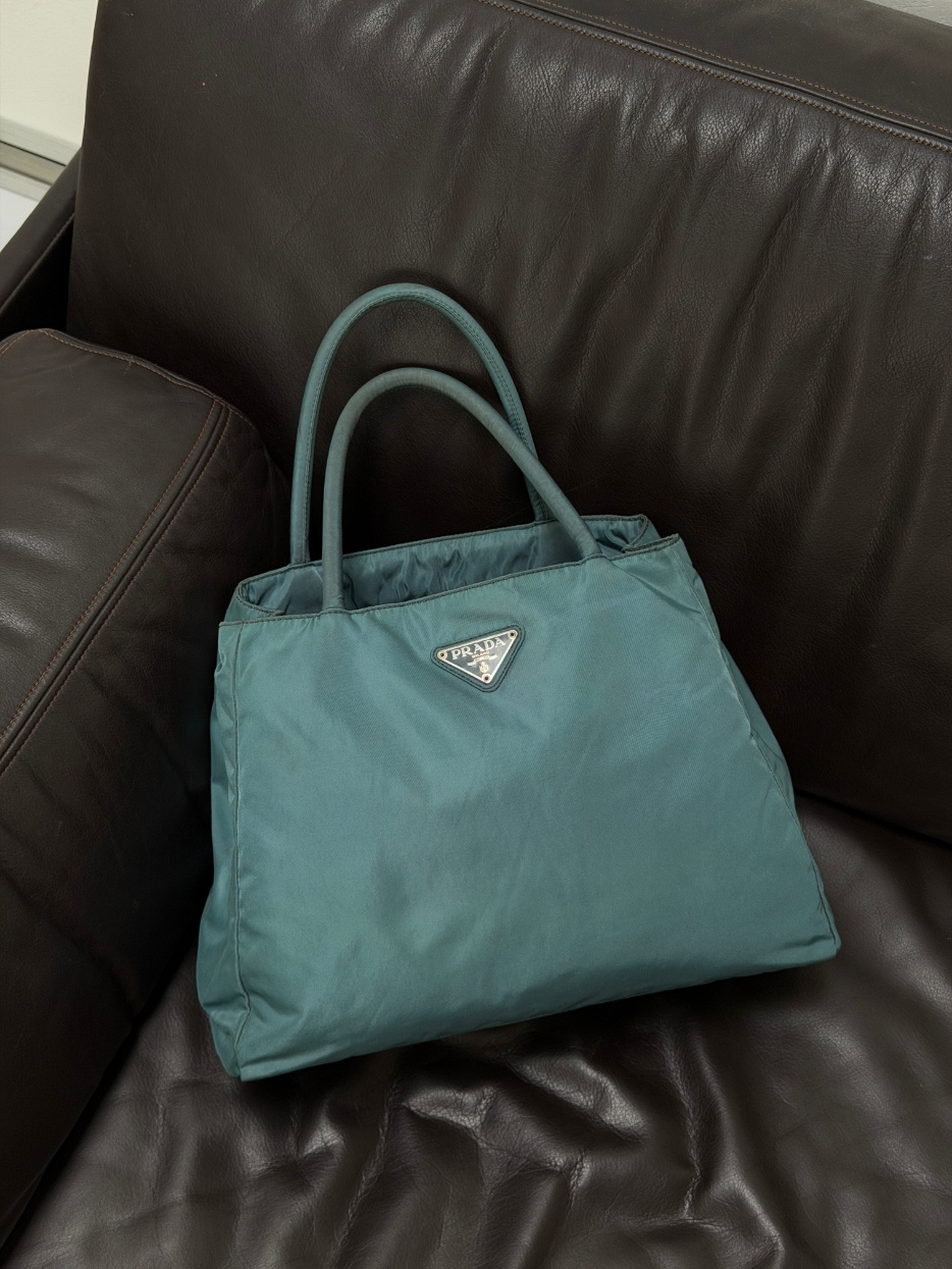 RR ARCHIVE Prada Nylon Midi Tote