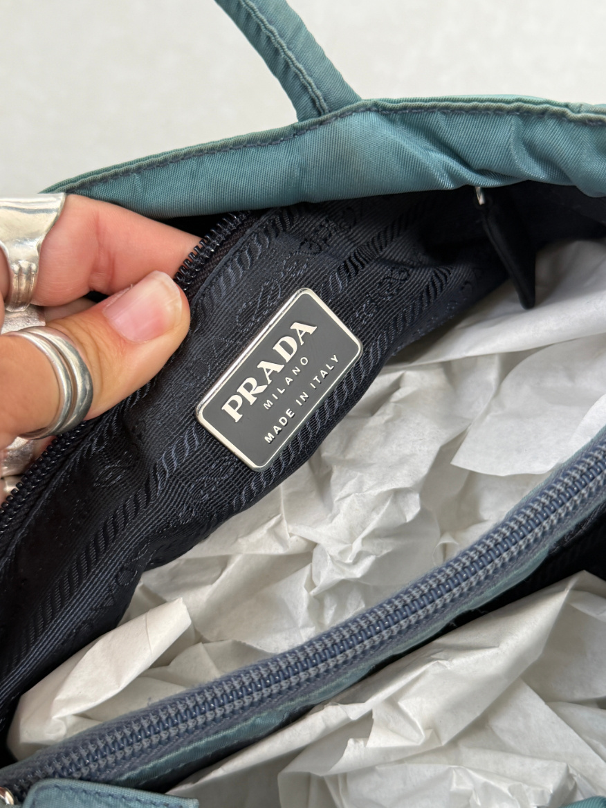 RR ARCHIVE Prada Nylon Midi Tote