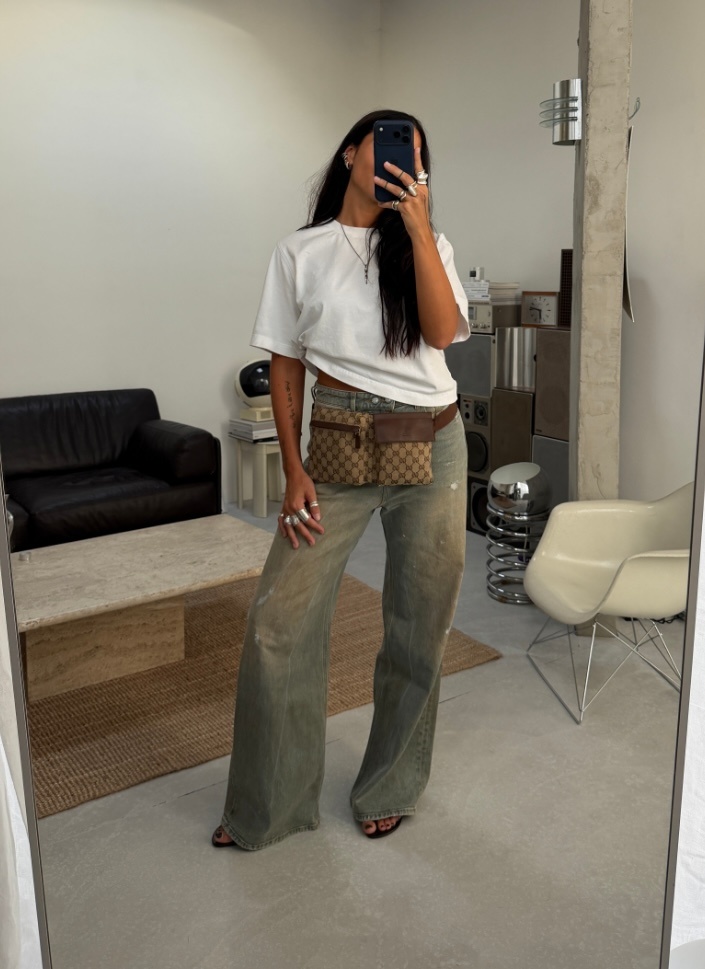 RR ARCHIVE Gucci GG Canvas Belt Bag