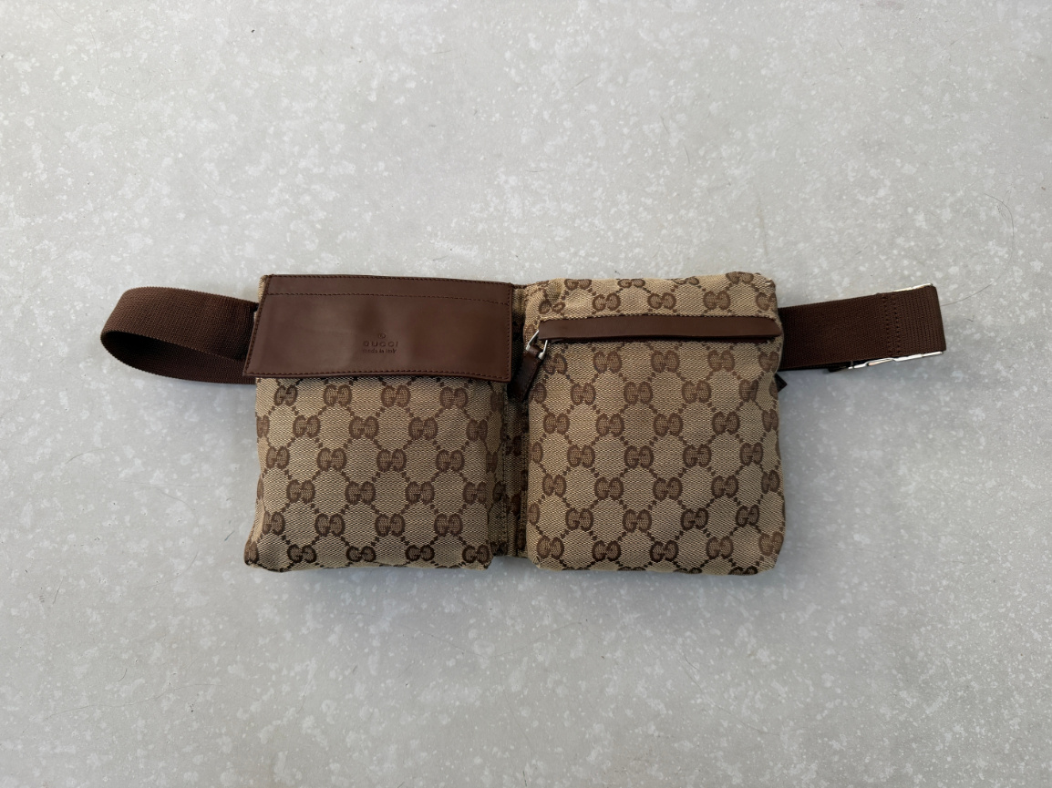 RR ARCHIVE Gucci GG Canvas Belt Bag