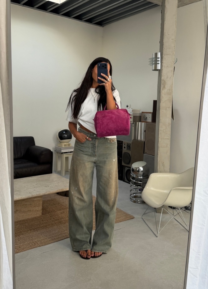 RR ARCHIVE Prada Suede Handbag