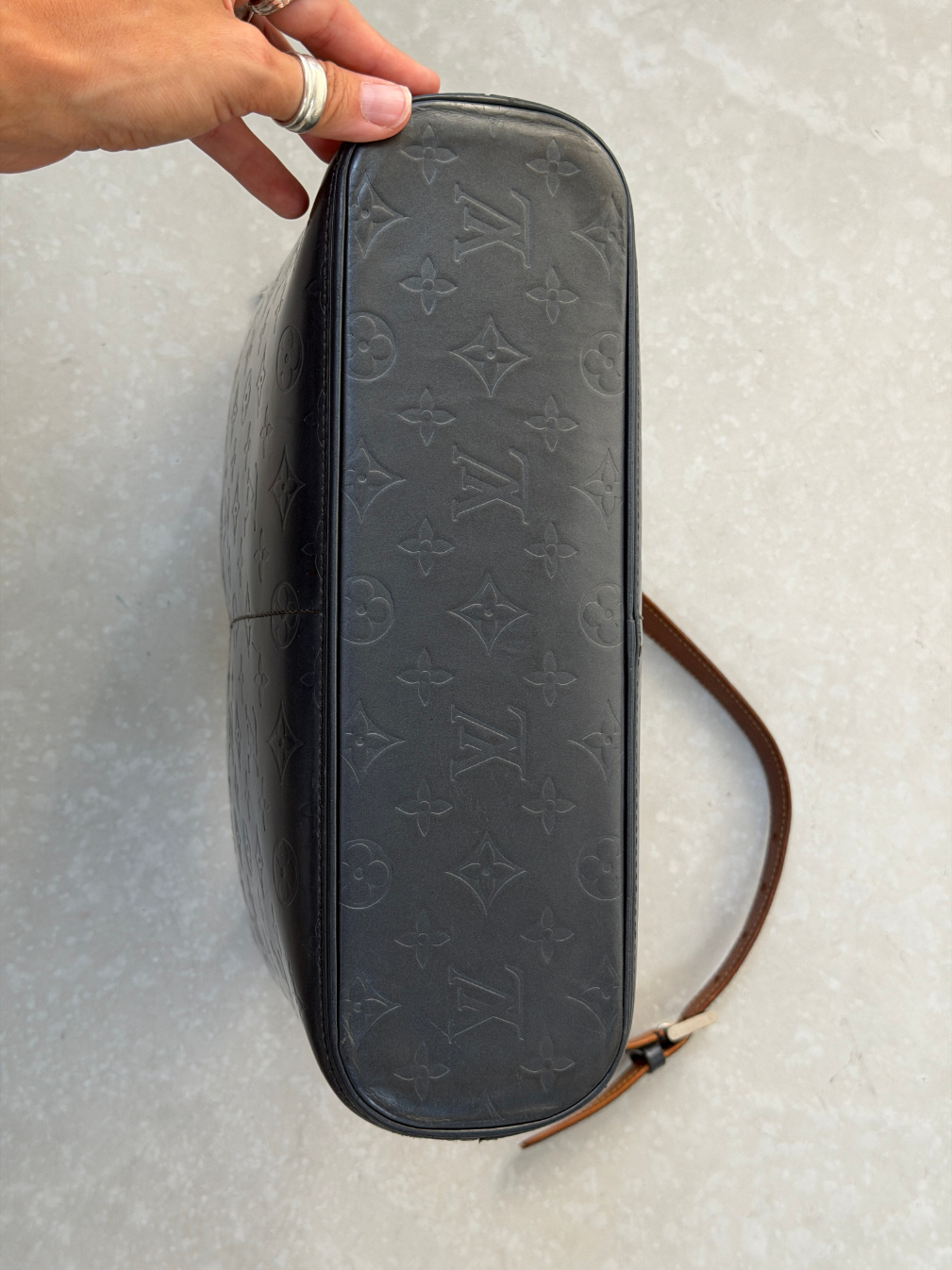 RR ARCHIVE Louis vuitton Monogram Mat Sutter Shoulder Bag