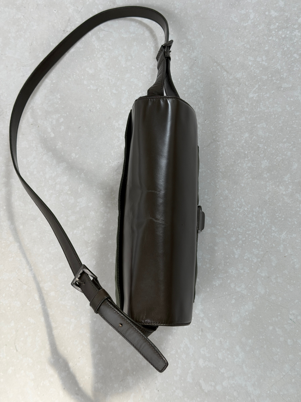 RR ARCHIVE Prada Nylon & Leather Shoulder Bag