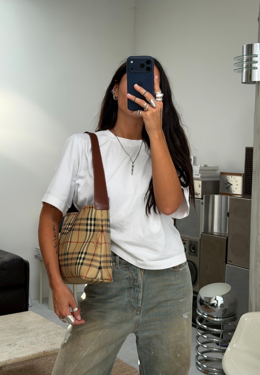 RR ARCHIVE Burberry Nova Check Shoulder Bag