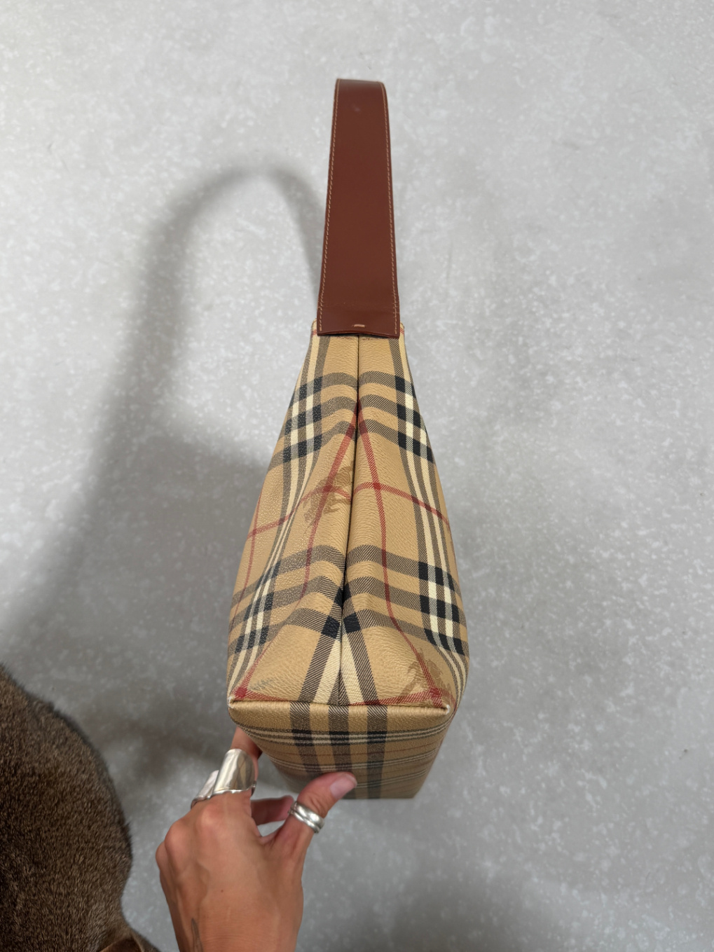 RR ARCHIVE Burberry Nova Check Shoulder Bag