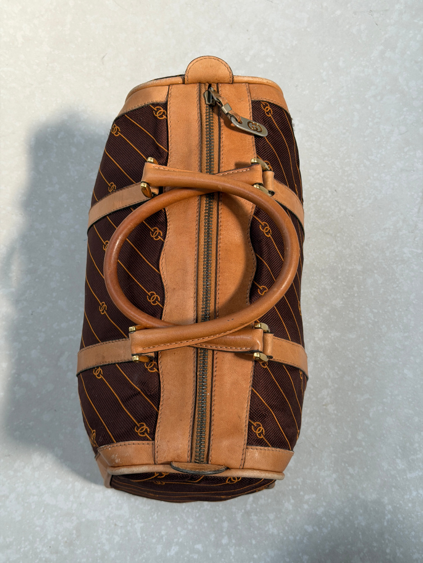 RR ARCHIVE Gucci Canvas Bowling Bag
