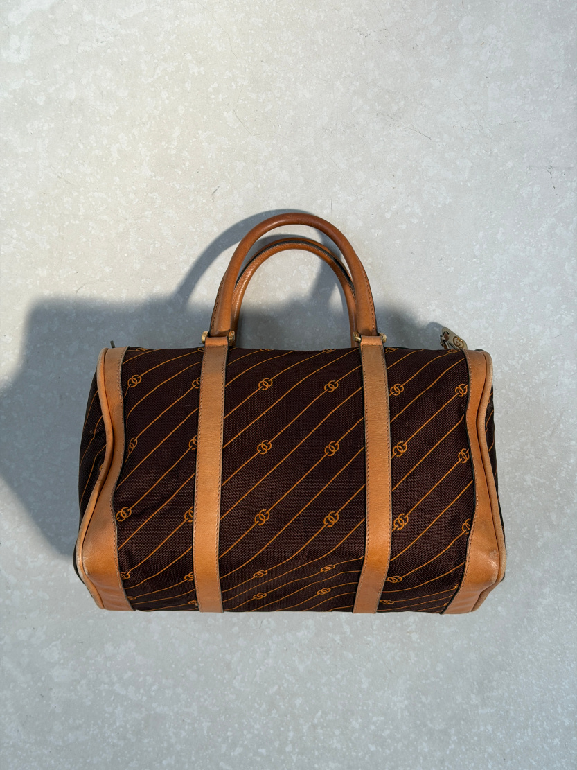 RR ARCHIVE Gucci Canvas Bowling Bag