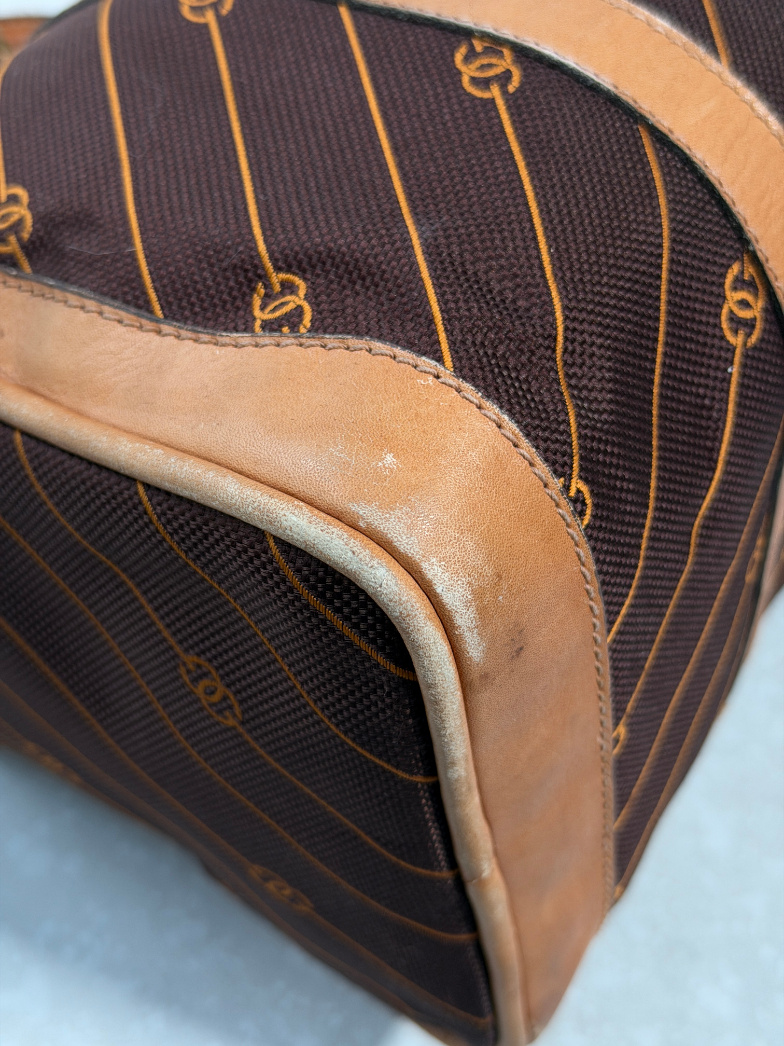 RR ARCHIVE Gucci Canvas Bowling Bag