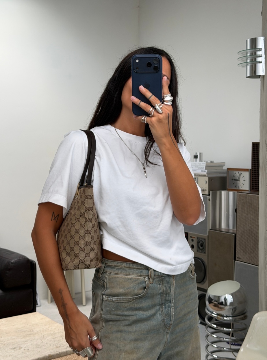 RR ARCHIVE Gucci GG Canvas Mini Tote