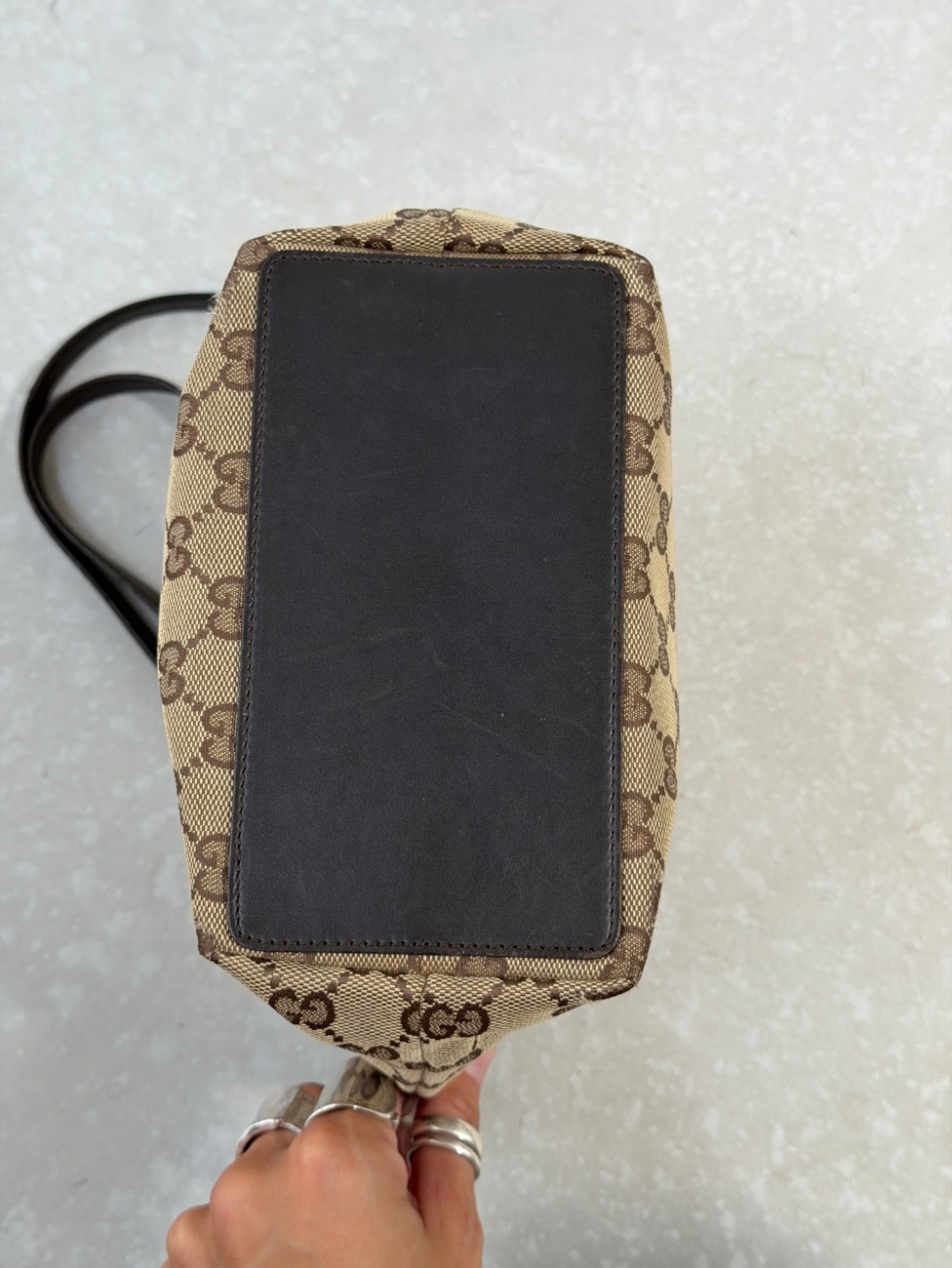 RR ARCHIVE Gucci GG Canvas Mini Tote