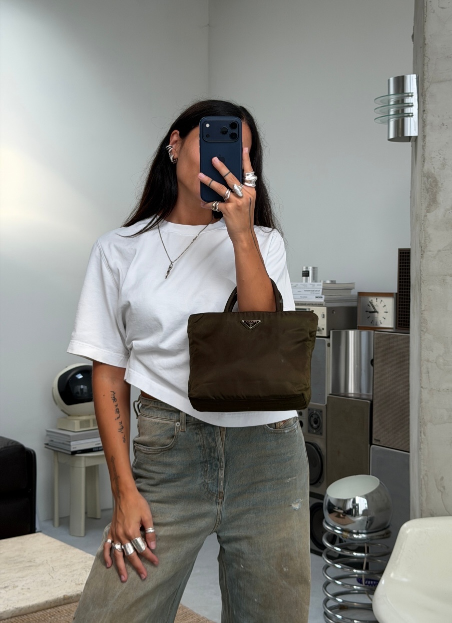 RR ARCHIVE Prada Tessuto Mini Handbag
