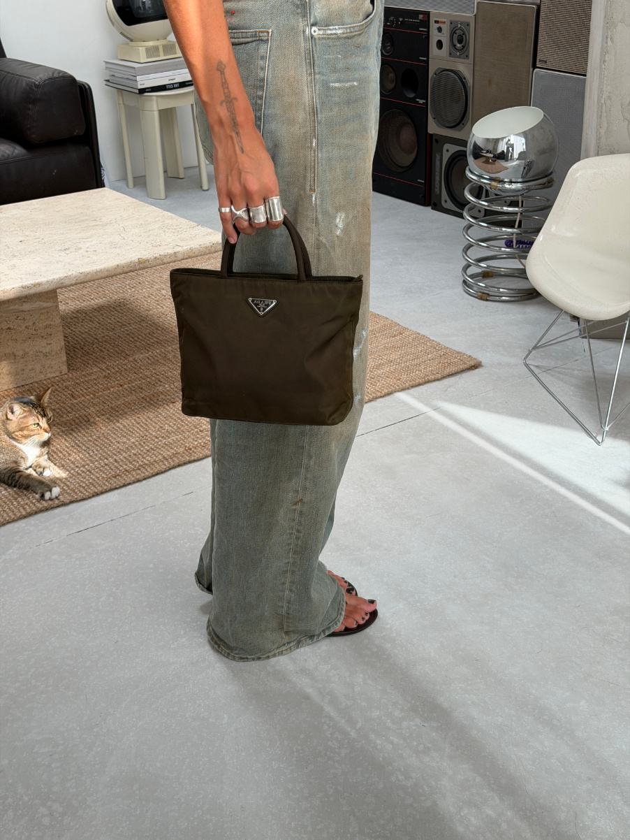 RR ARCHIVE Prada Tessuto Mini Handbag