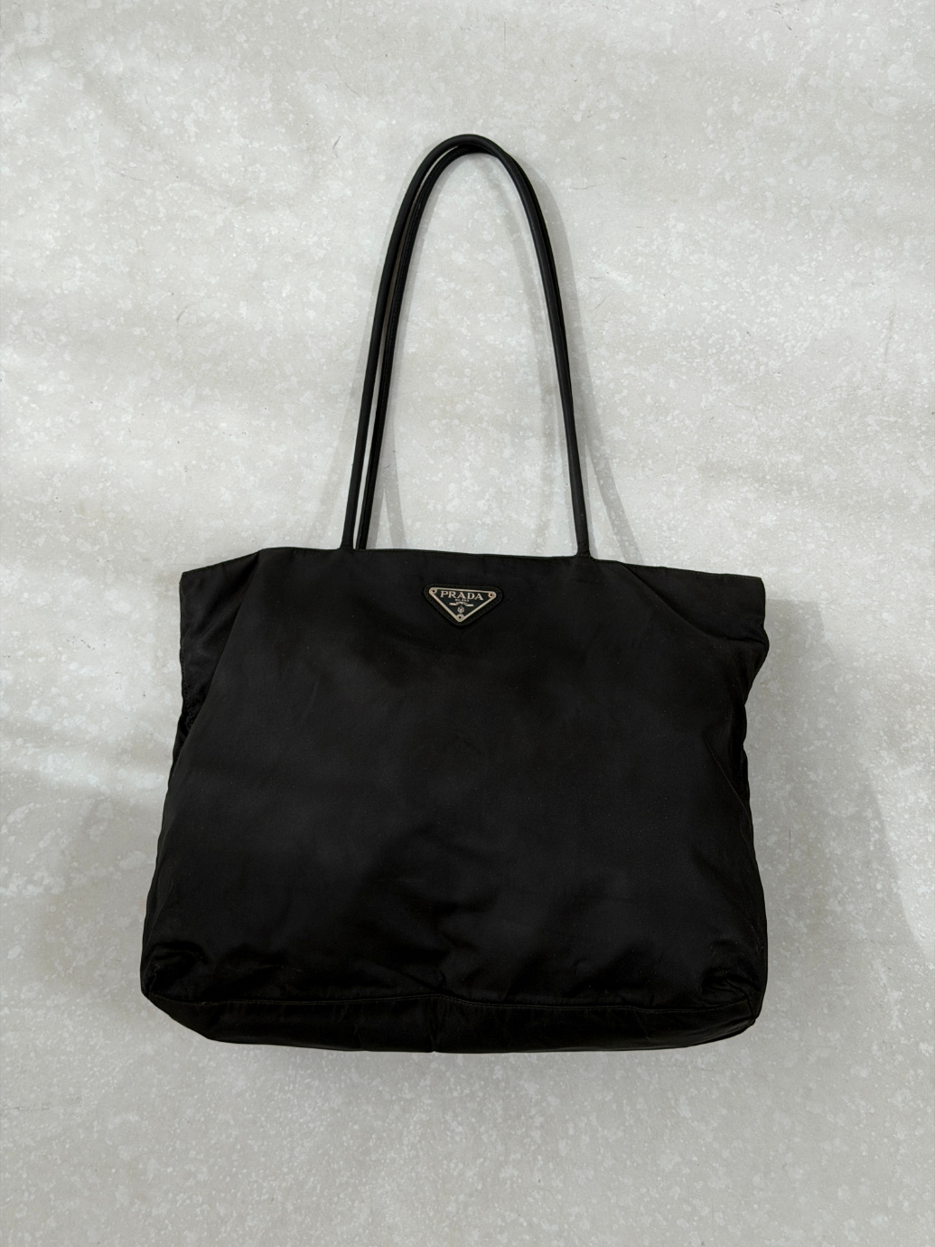 RR ARCHIVE Prada Nylon Double Handle Big Tote