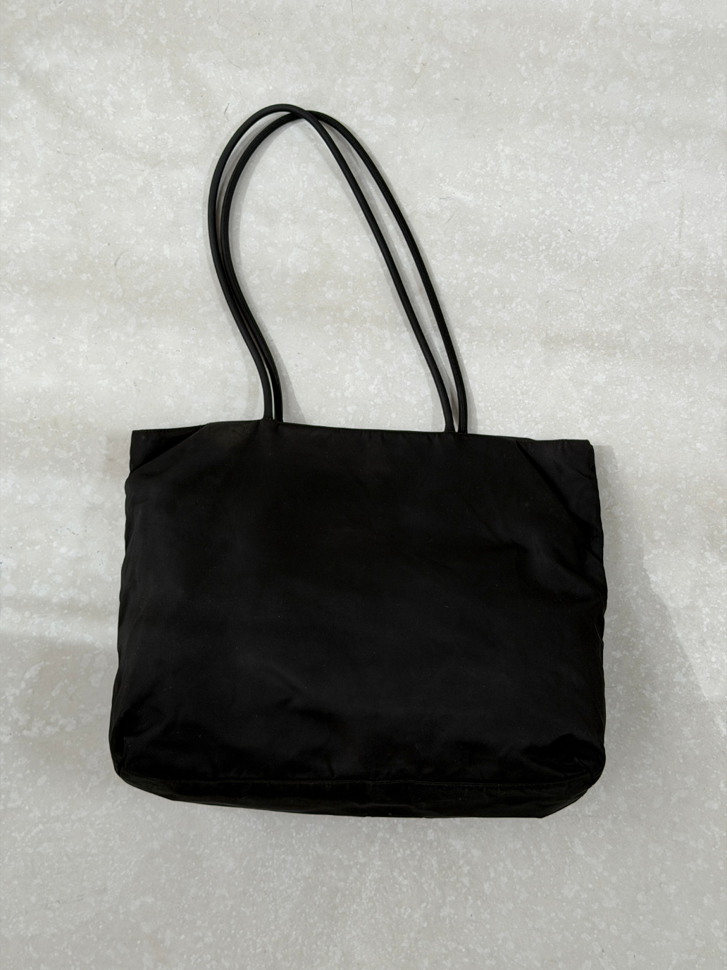 RR ARCHIVE Prada Nylon Double Handle Big Tote