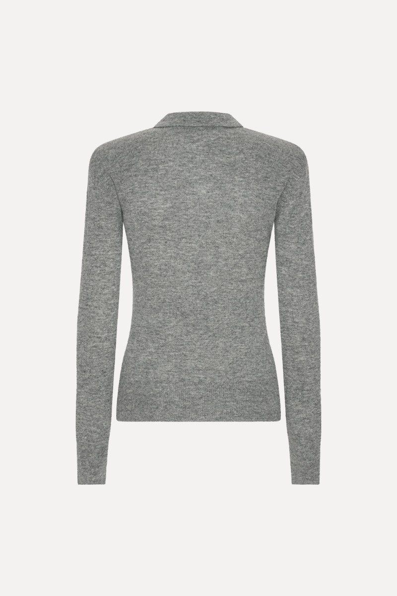 Rotate Wool Longsleeve Polo