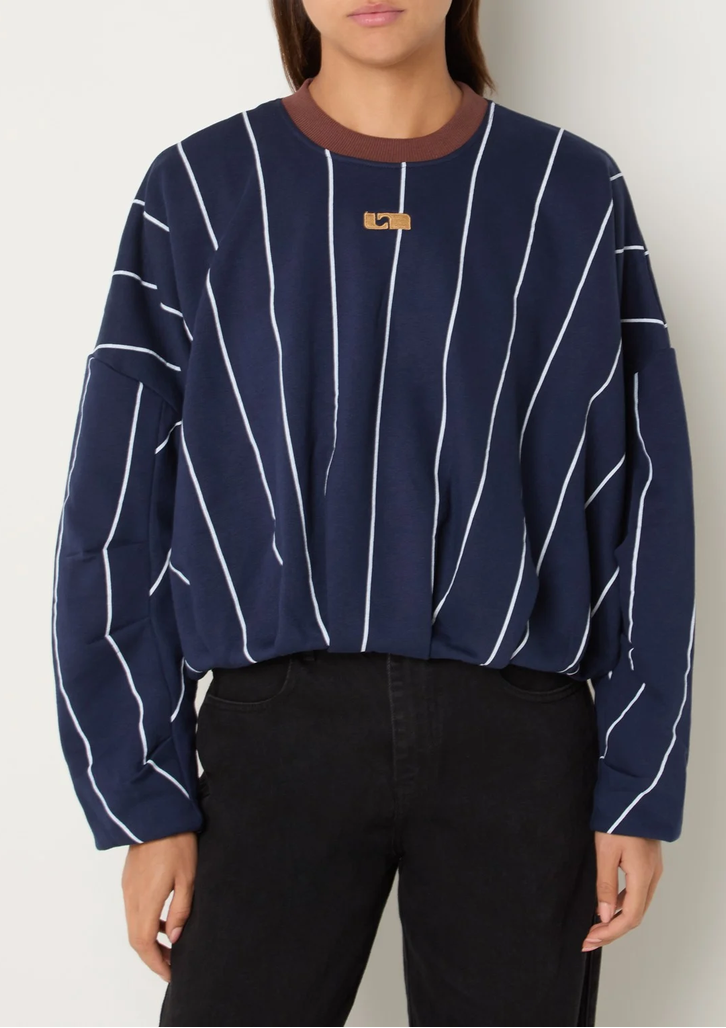 Laagam Kelly Striped Sweatshirt