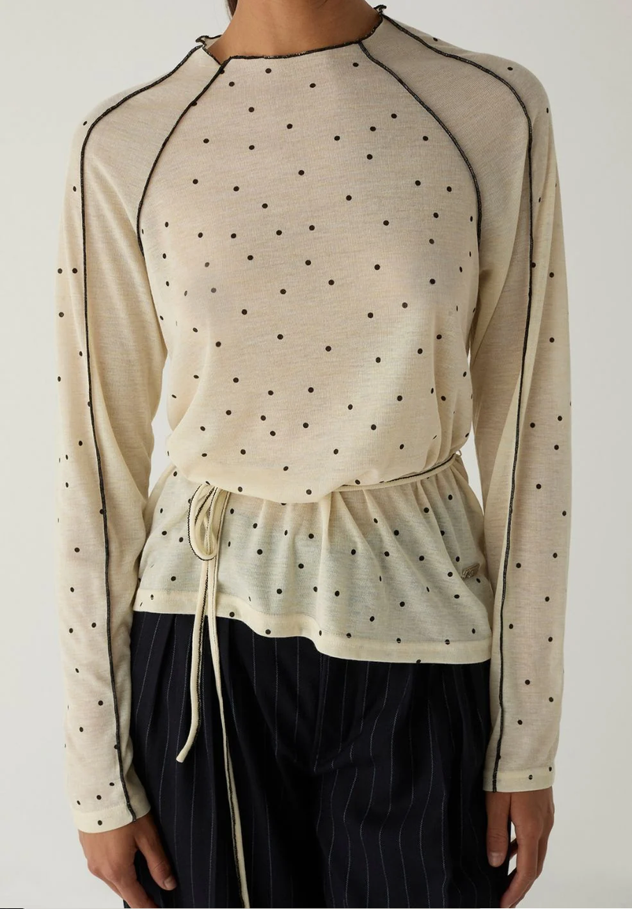 Laagam Harper Polka Dot Longsleeve