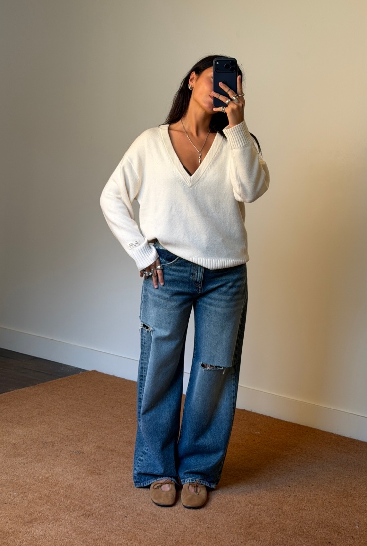 Love Stories Rachel V-Neck Knit