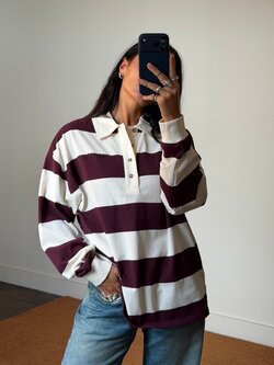 Love Stories Paul Striped Polo