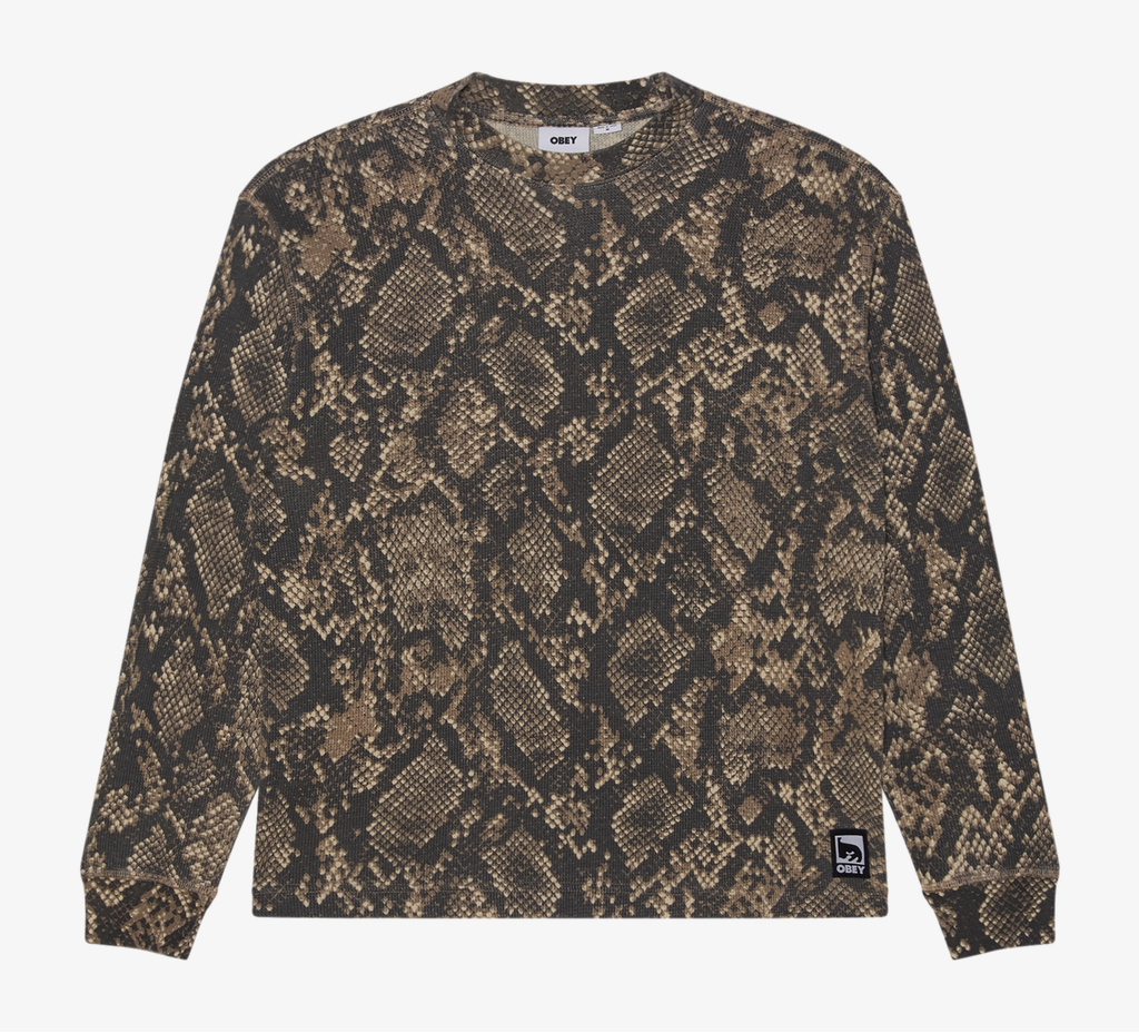 Obey Men Post Thermal Sweater