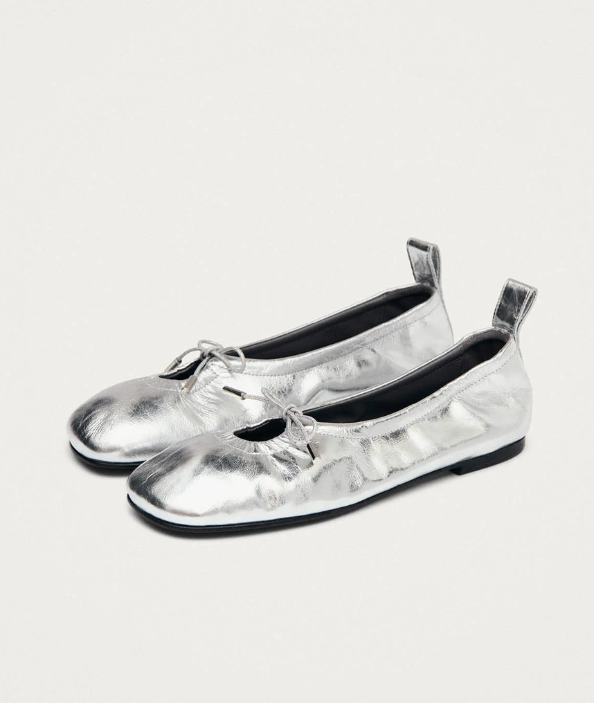 Alohas Rosalind Leather Ballet Flats
