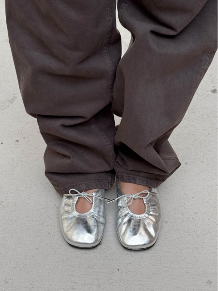 Alohas Rosalind Leather Ballet Flats