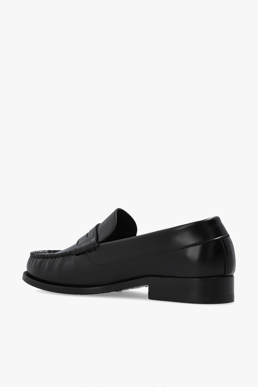 Alohas Rivet Leather Loafers