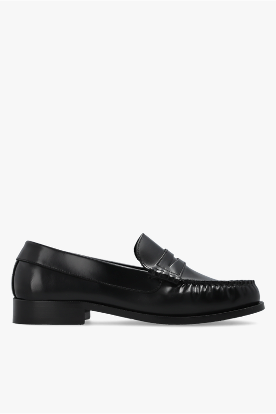 Alohas Rivet Leather Loafers