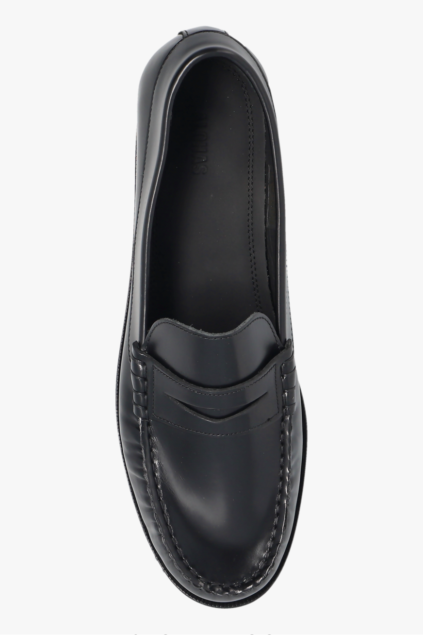 Alohas Rivet Leather Loafers