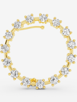Billion Avenue Ray Diamond Earstud