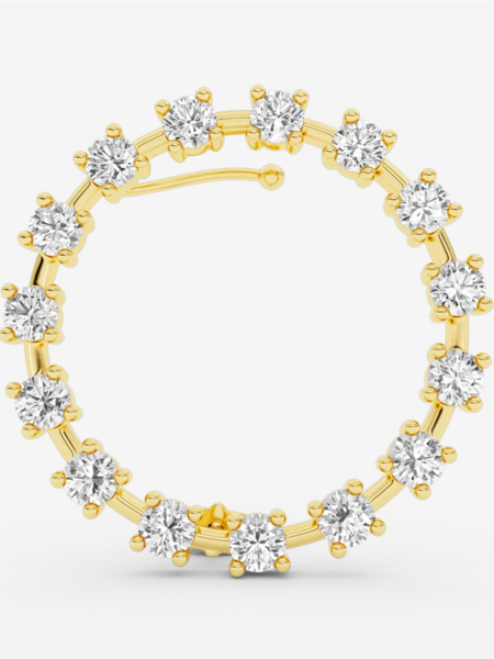 Billion Avenue Ray Diamond Earstud