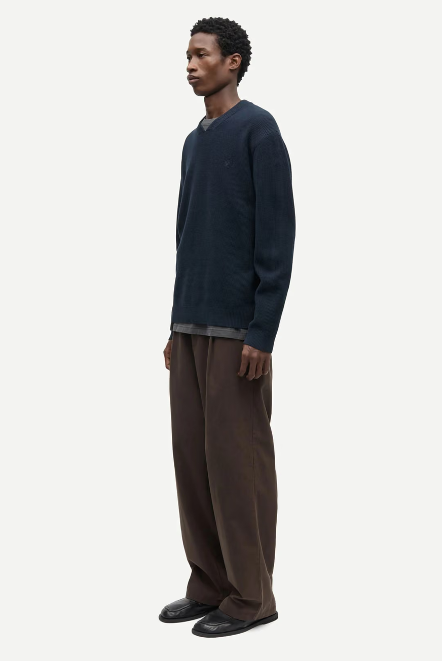 Samsoe Samsoe Men Saklas V-Neck Knit