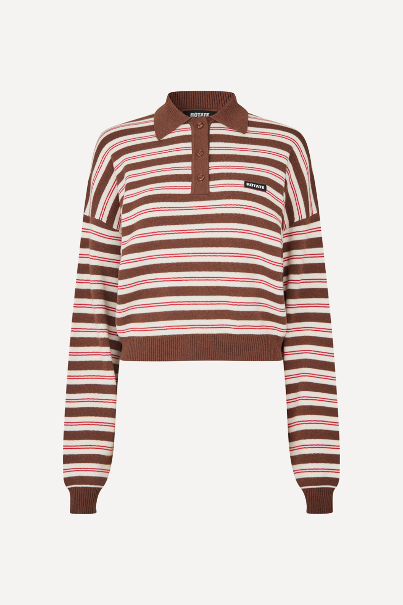 Rotate Slinky Knit Polo
