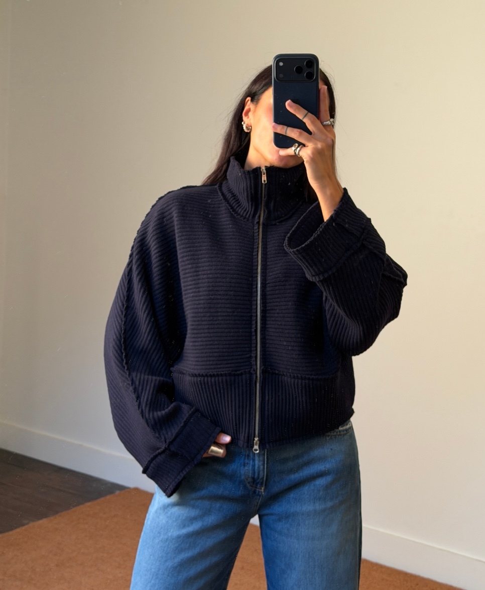 Façon Jacmin Timy Zip Cardigan