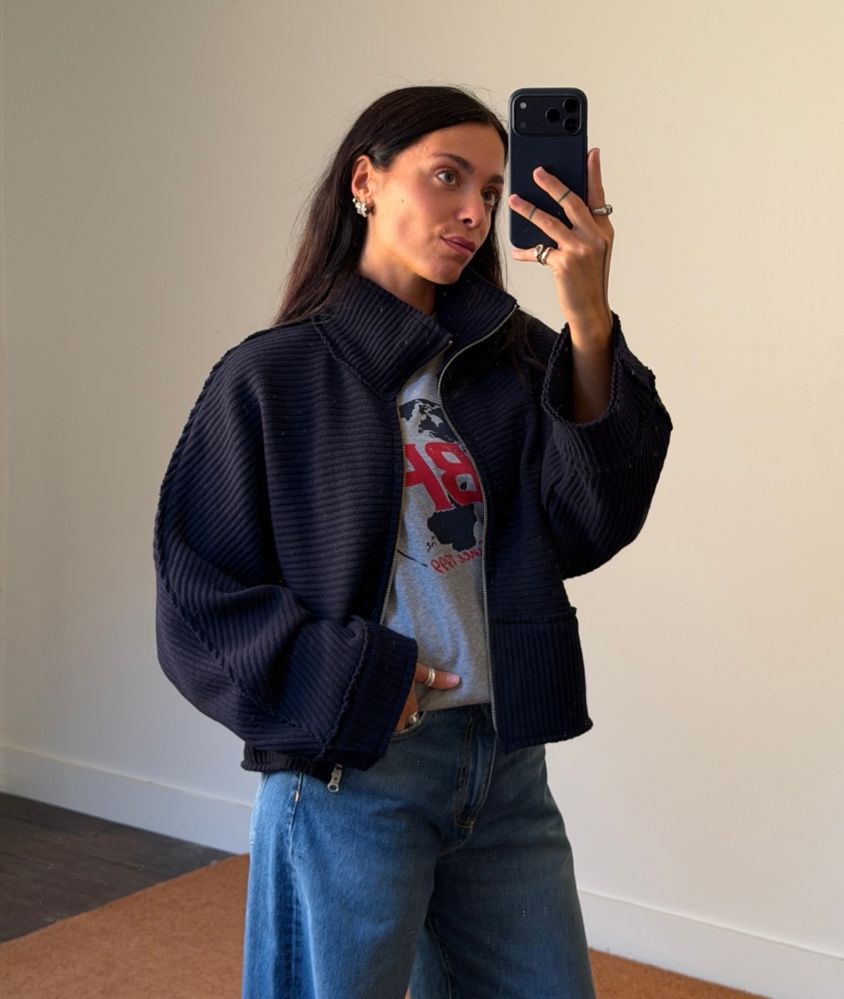 Façon Jacmin Timy Zip Cardigan