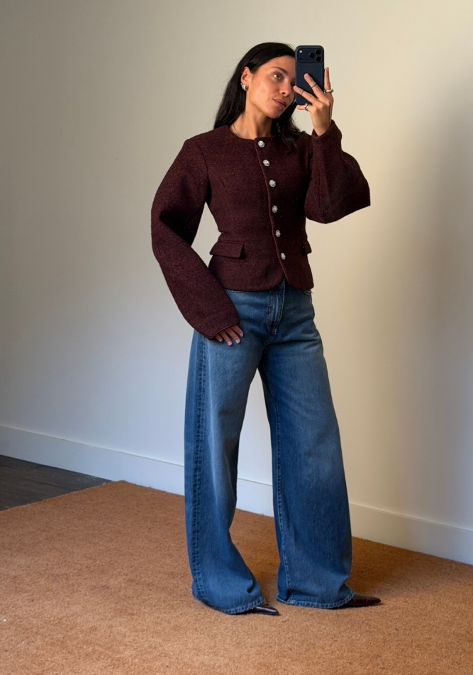 Rotate Cocoon Sleeved Jacket