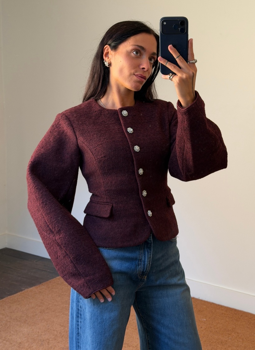 Rotate Cocoon Sleeved Jacket