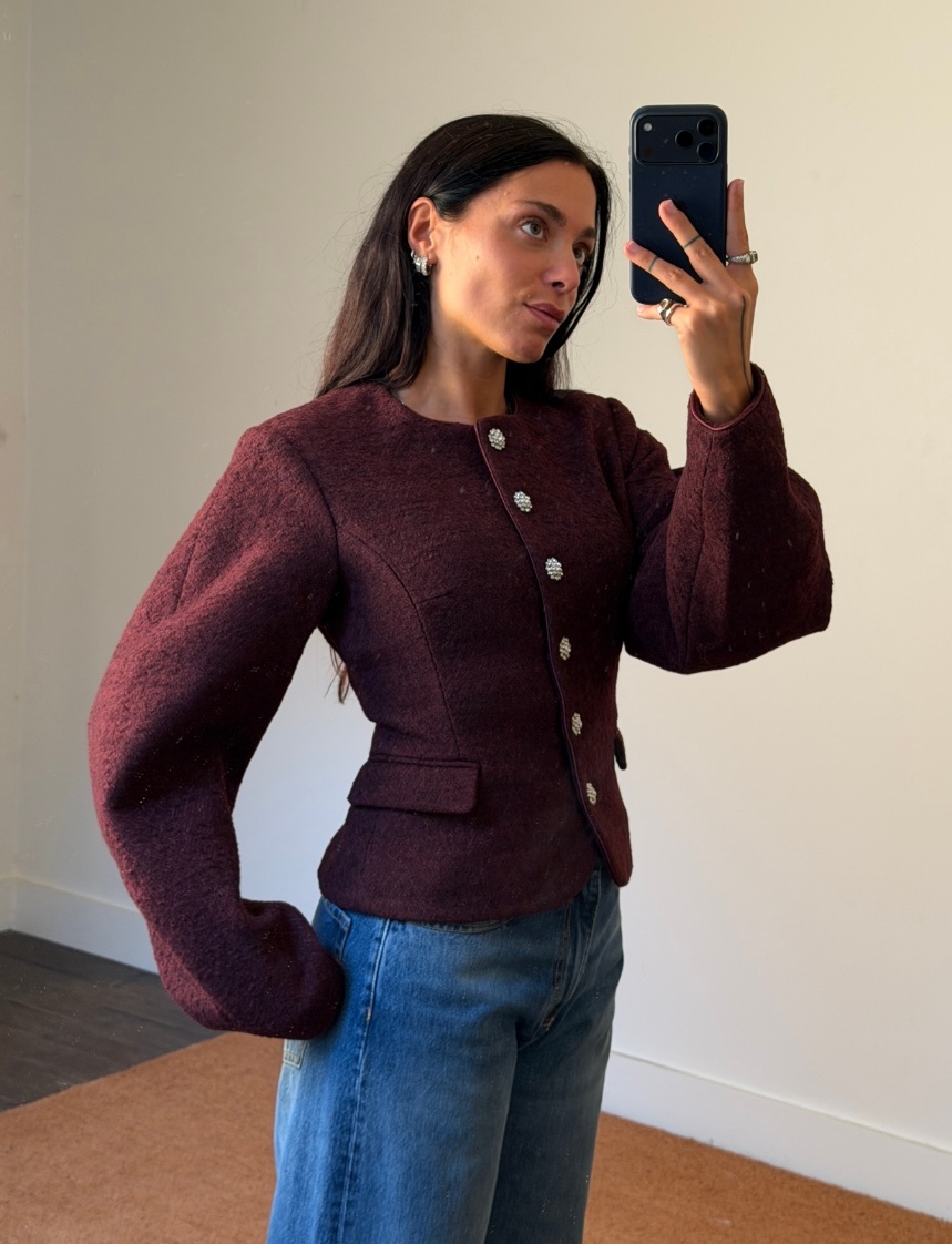 Rotate Cocoon Sleeved Jacket