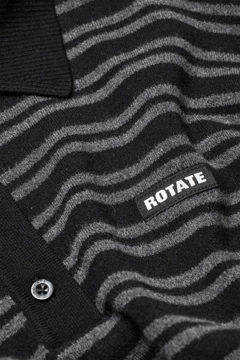 Rotate Slinky Knit Polo