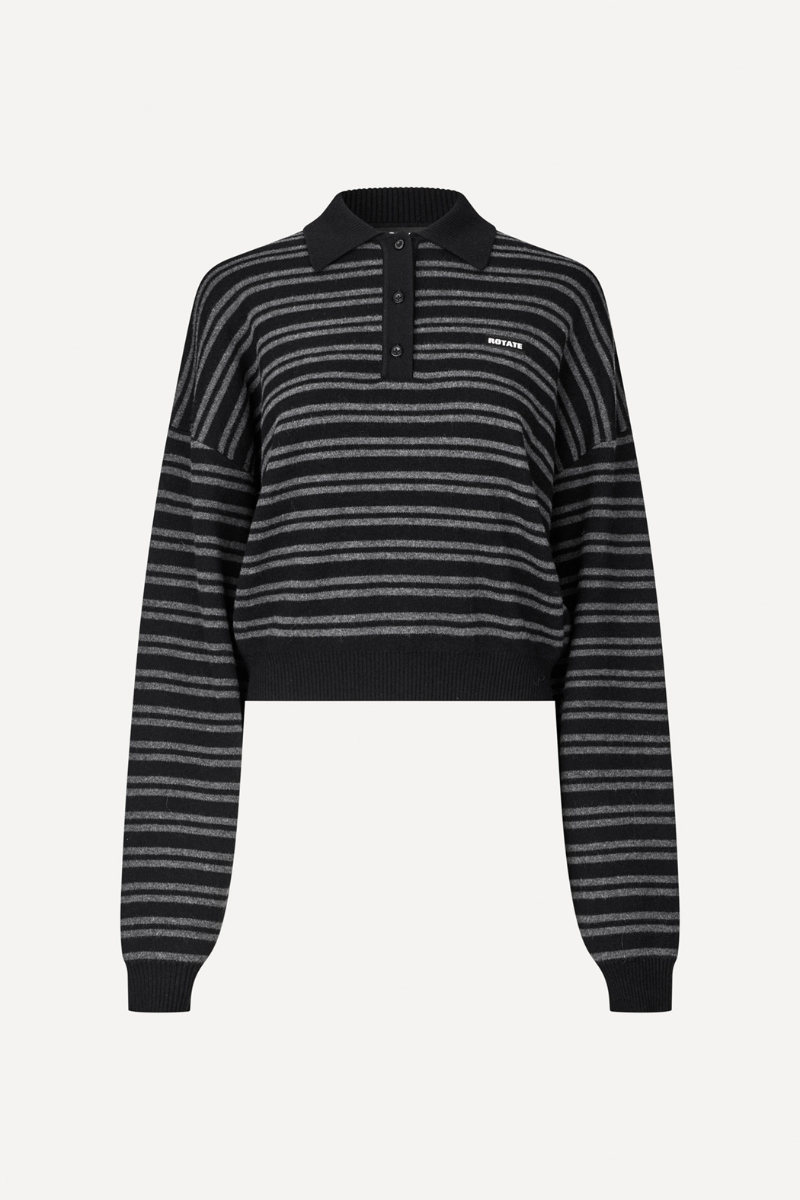 Rotate Slinky Knit Polo