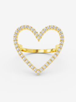 Billion Avenue Heart Diamond Ring