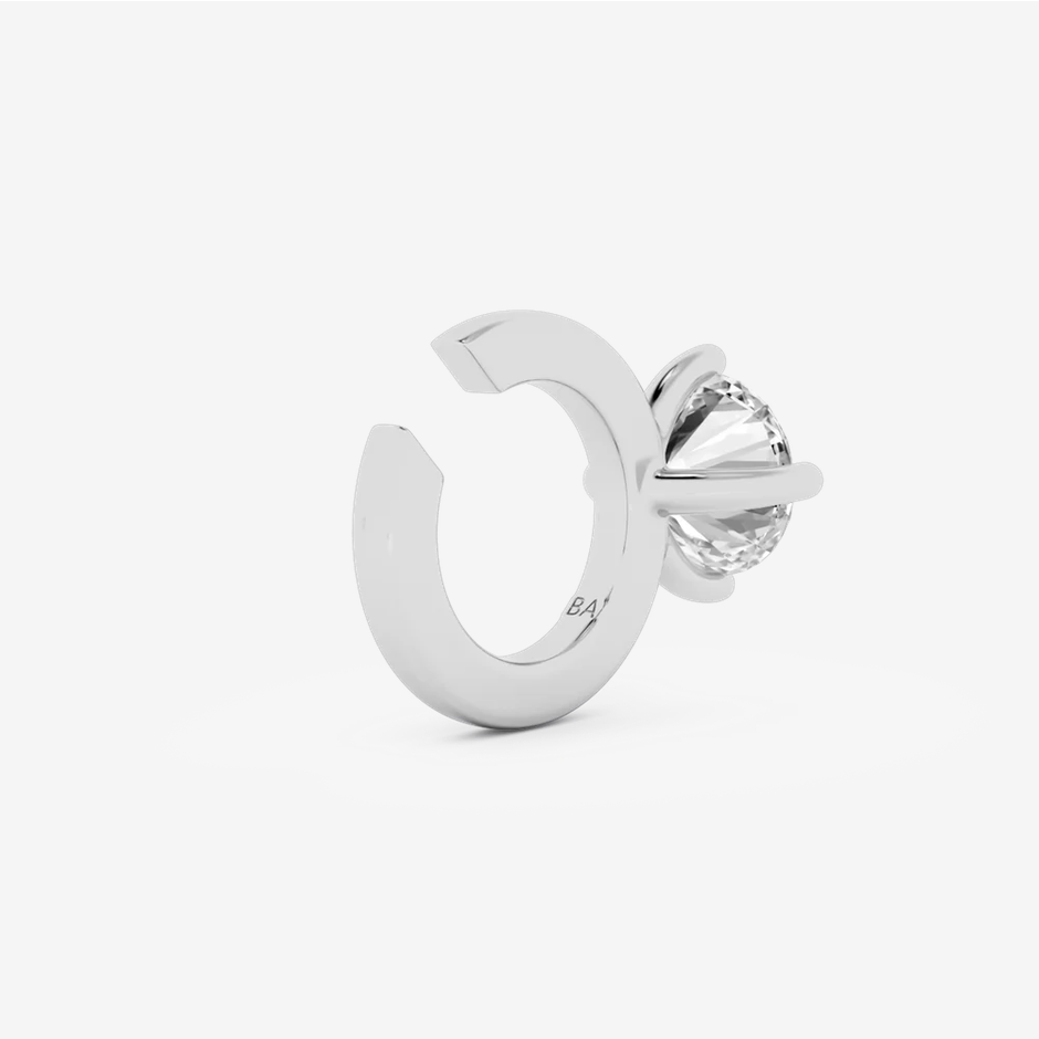 Billion Avenue Solitaire Classic Earcuff
