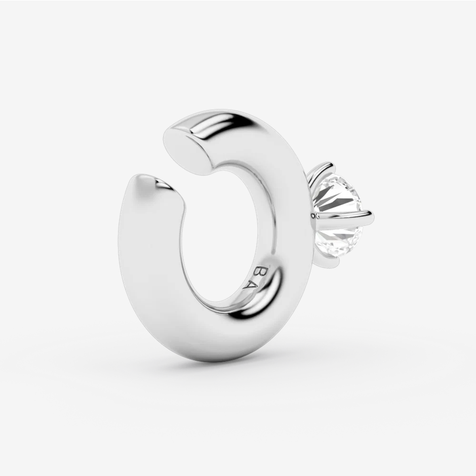 Billion Avenue Solitaire Chunky Kos Earcuff
