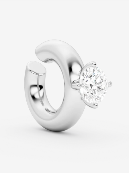 Billion Avenue Solitaire Chunky Kos Earcuff