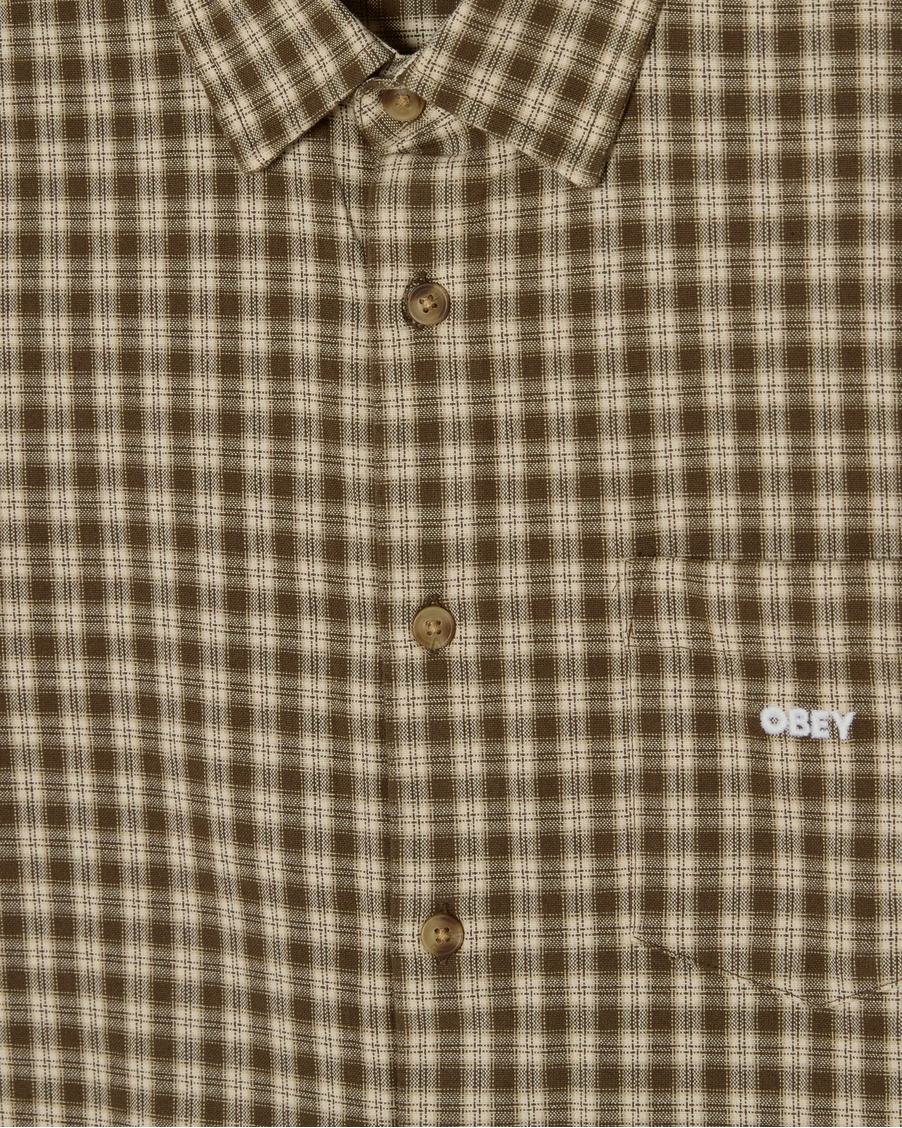 Obey Men Bigwig Axel Woven T-Shirt