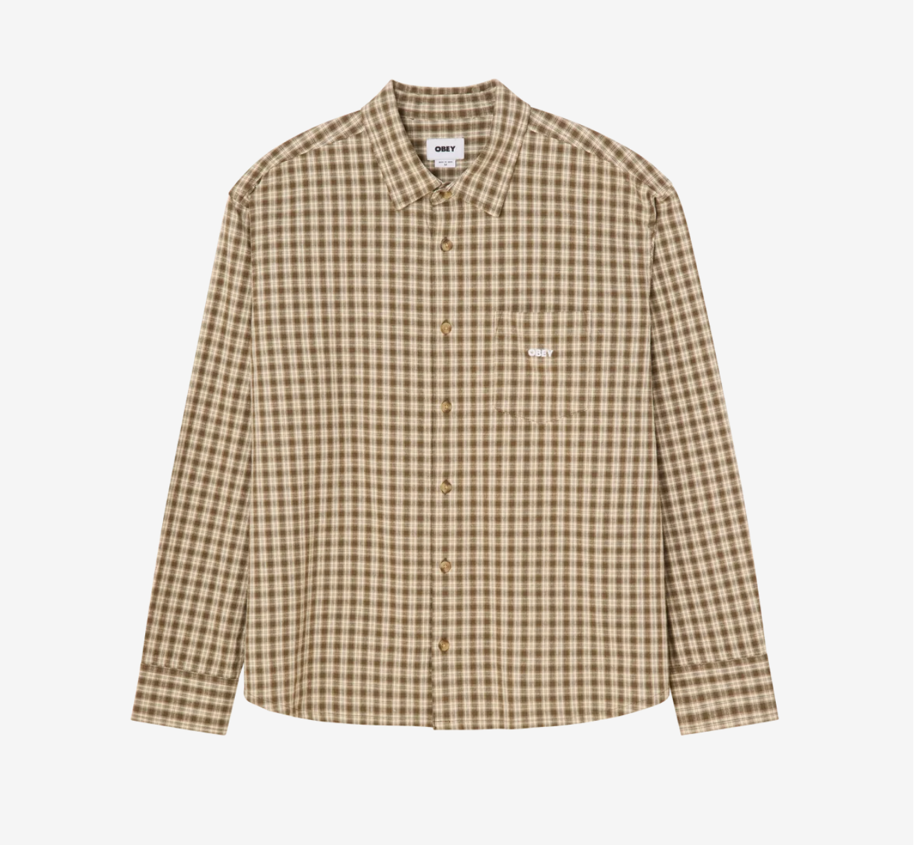 Obey Men Bigwig Axel Woven T-Shirt