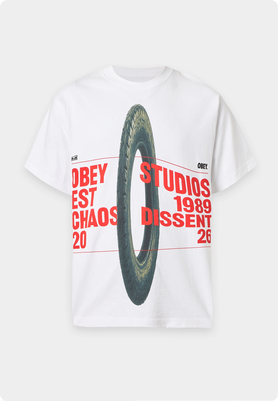 Obey Men Studios Chaos Dissent T-Shirt