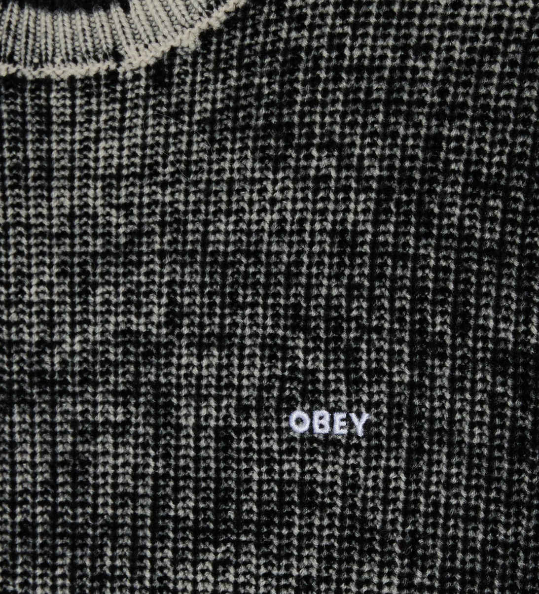 Obey Men Spray Effect Sweater