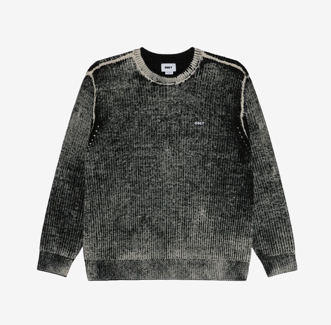Obey Men Spray Effect Sweater